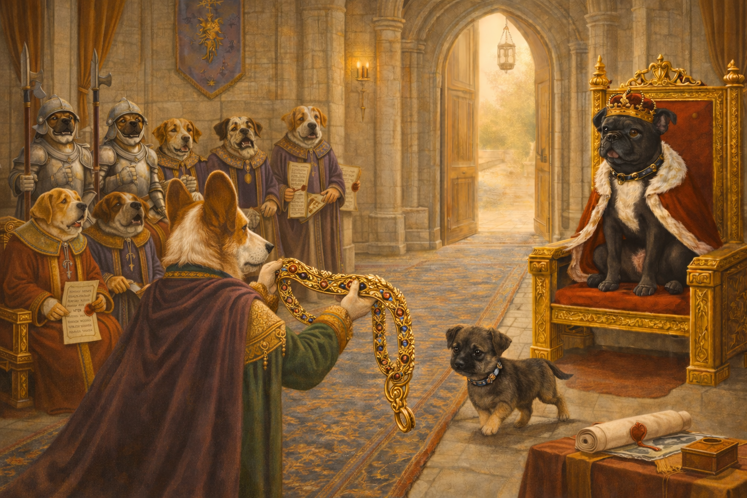 The Incident of the Shared Leash