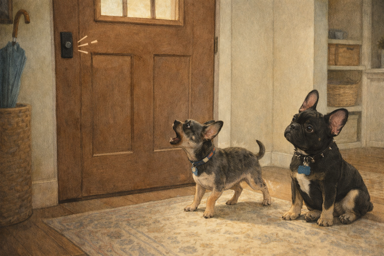 Pebble Learns the Doorbell