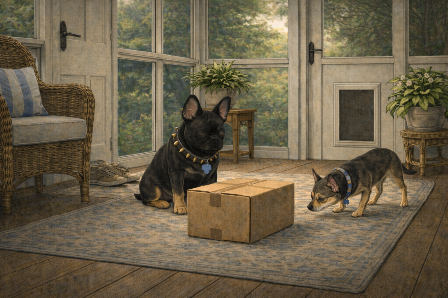 Mohg Greets the Delivery Box