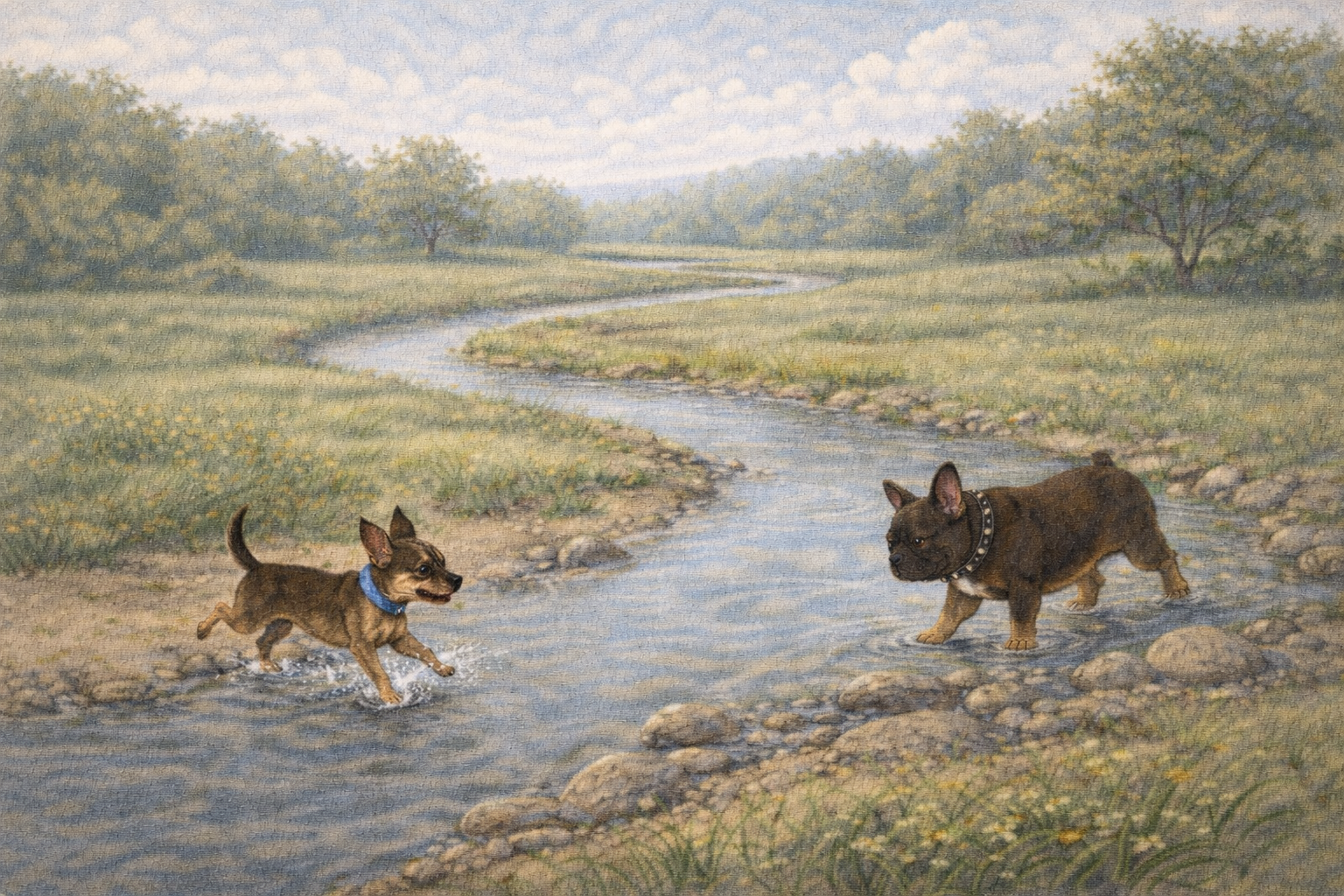 Why Rivers Do Not Go Straight