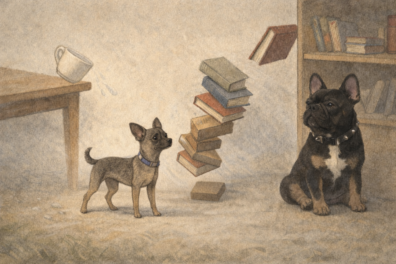 Pebble and the Falling Things